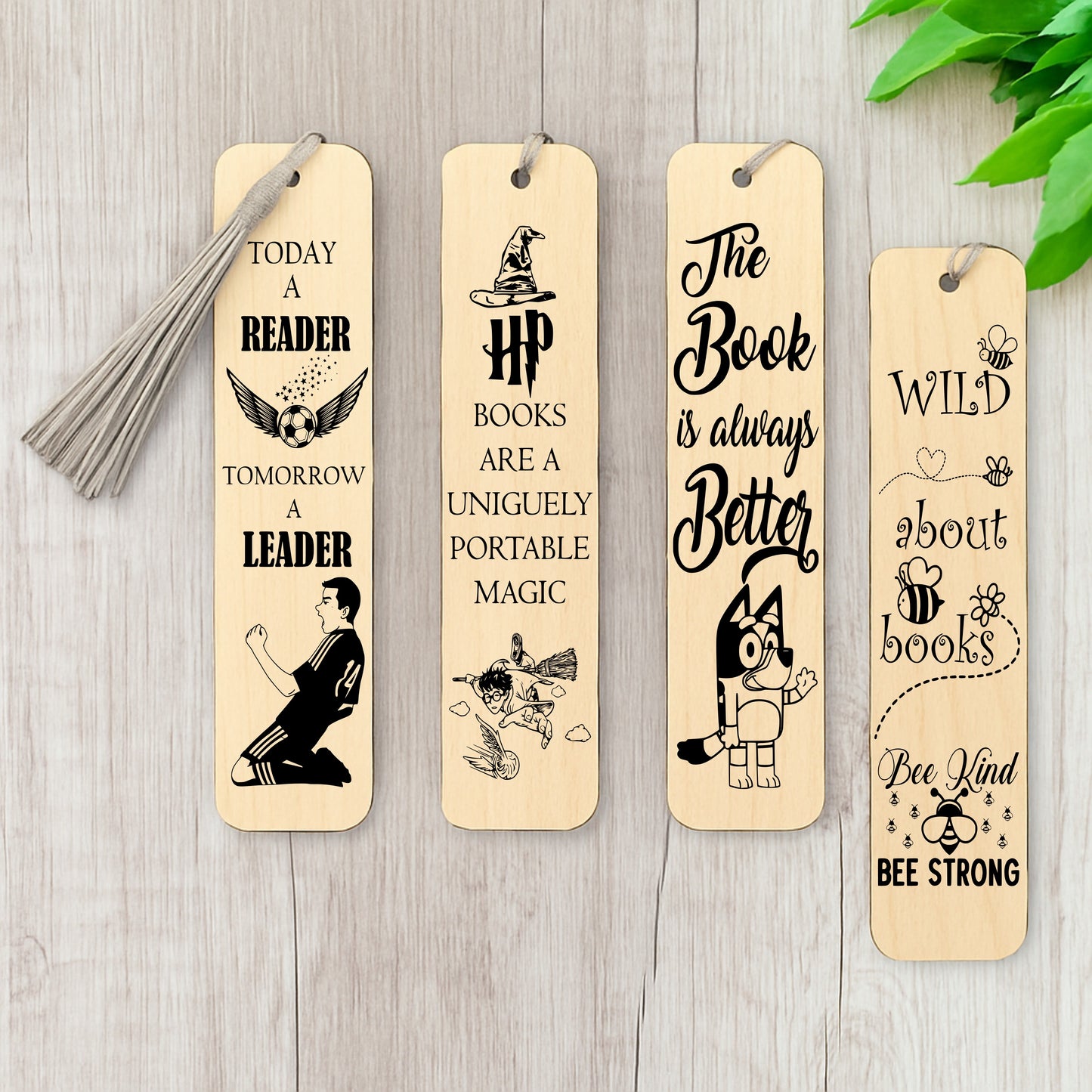 🪶 15 Funny & Inspirational Bookmark SVG Bundle
