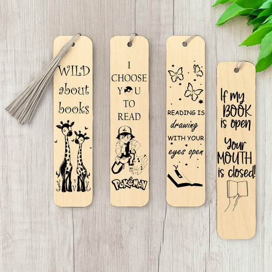 🪶 15 Funny & Inspirational Bookmark SVG Bundle