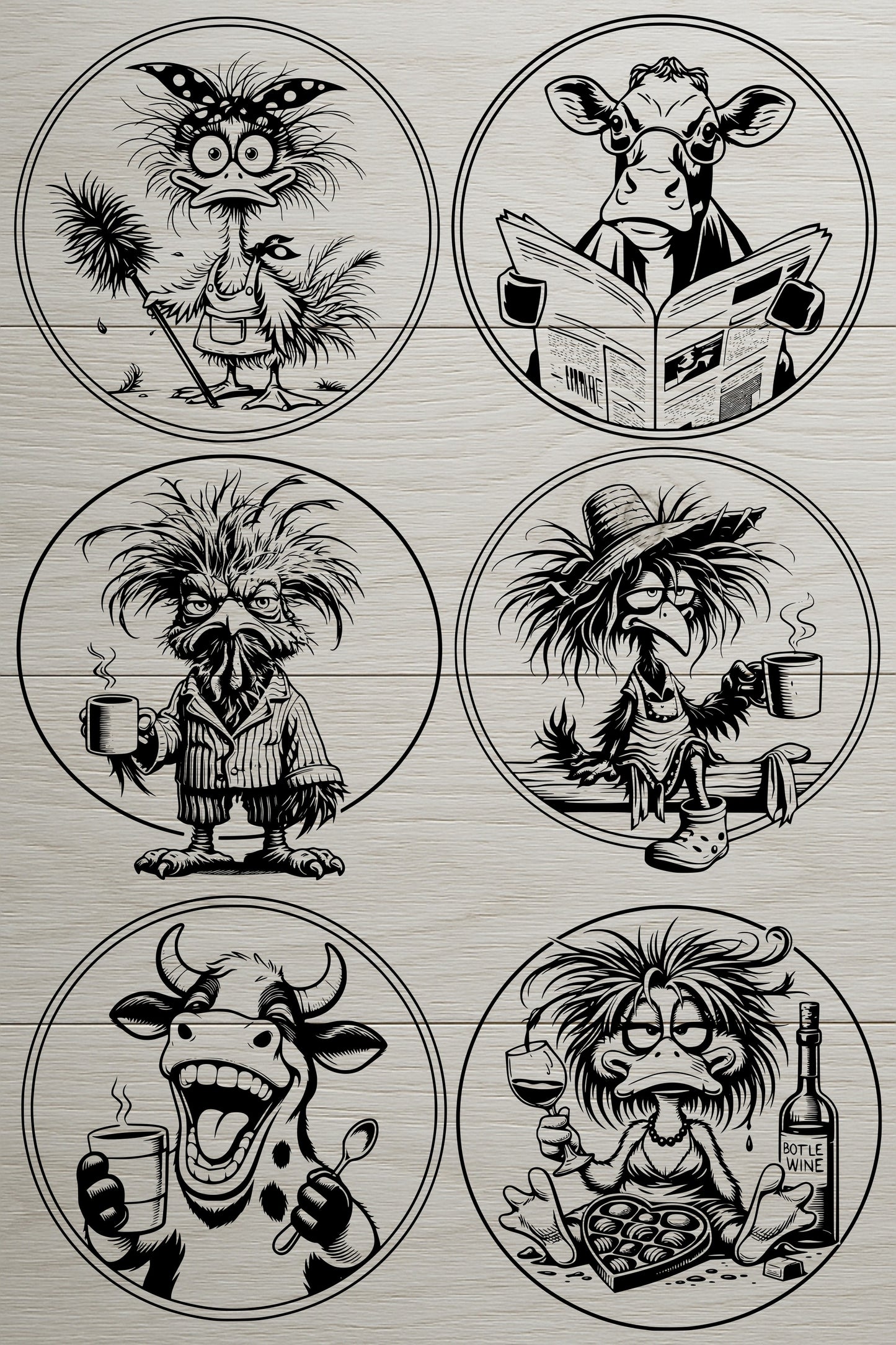 Humorous Laser Engraving Files