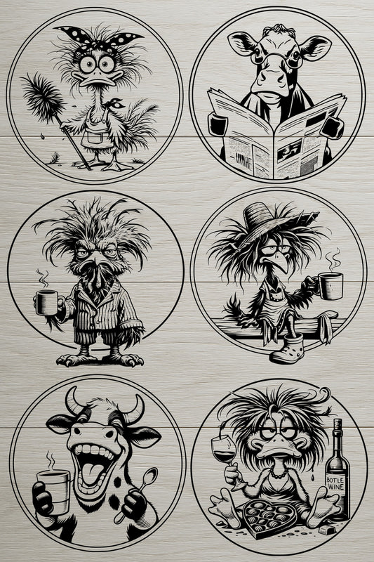Humorous Laser Engraving Files